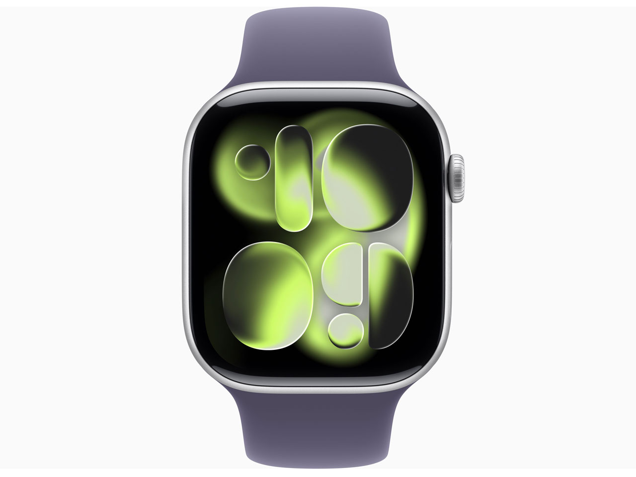 Apple Watch Series 11 GPS���f�� 46mm MEVA4J/A [�V���o�[�E�p�[�v���t�H�O�X�|�[�c�o���h M/L]