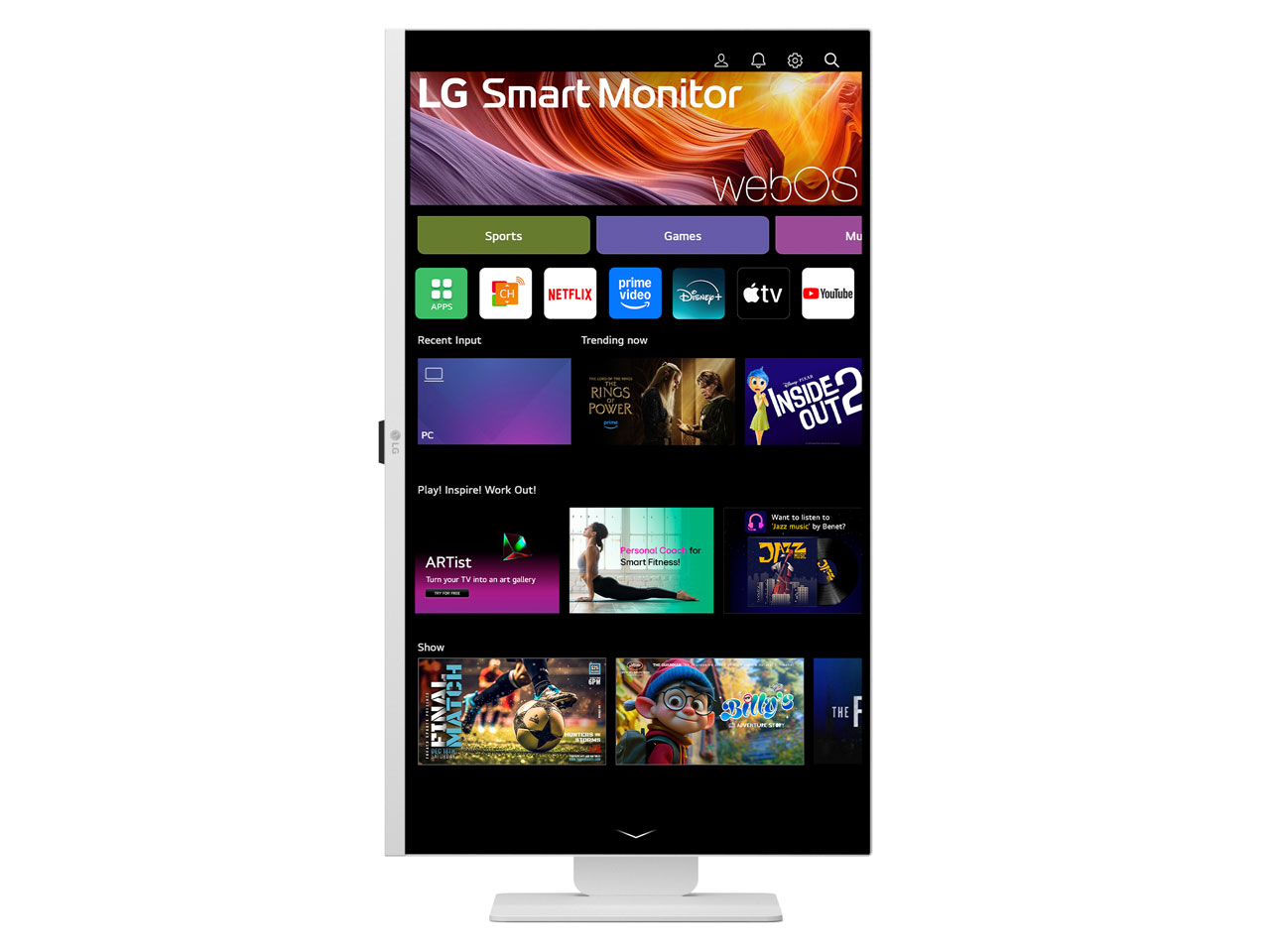 LG Smart Monitor 32U830SA-W [31.5�C���`]