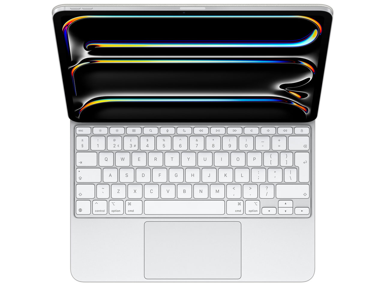 13�C���`iPad Pro(M4)�p Magic Keyboard �p��(UK) MWR43BX/A [�z���C�g] �̐��i�摜