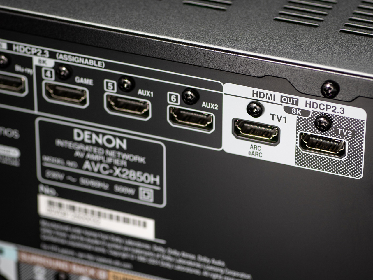 AVC-X2850H-K [�u���b�N]