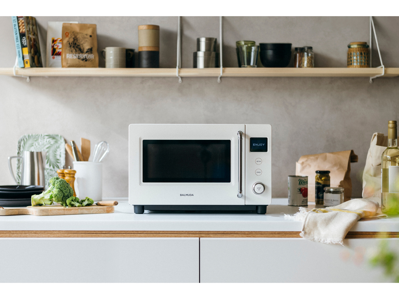 BALMUDA The Range S KRN01JP-WH [�z���C�g]