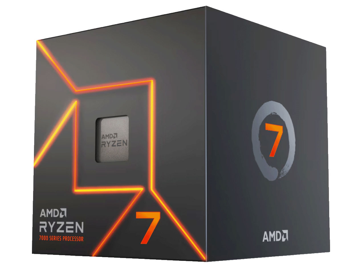 Ryzen 7 7700 BOX with Wraith Stealth Cooler �̐��i�摜
