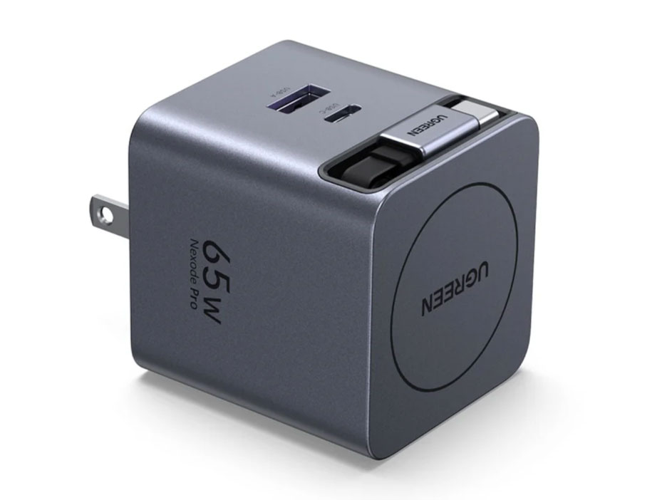 Nexode 65W GaN������莮�P�[�u���t���}���[�d�� 65824 UGR-OT-000044 [���^���b�N�O���[]