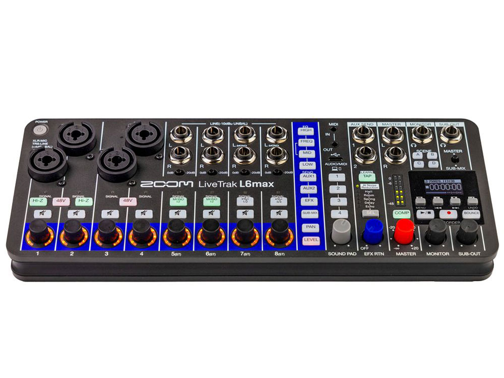 LiveTrak L6max �̐��i�摜