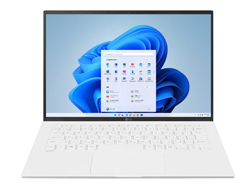 LG gram 14Z90RU-GA52J [�X�m�[�z���C�g] �̐��i�摜