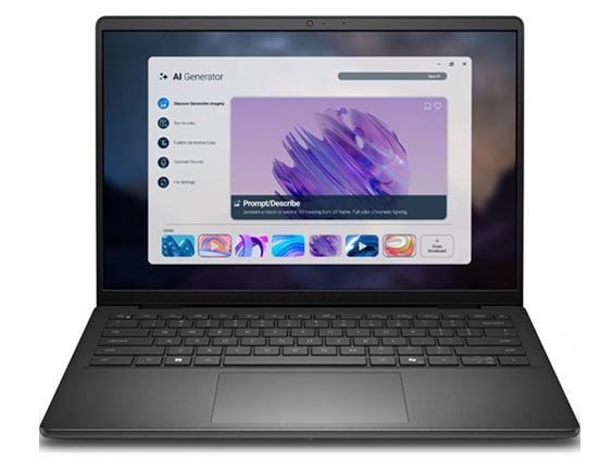 Dell 14 Ryzen 5 220�E16GB�������E512GB SSD�EWindows 11 Pro���ڃ��f��(DC14255) [�J�[�{���u���b�N] �̐��i�摜