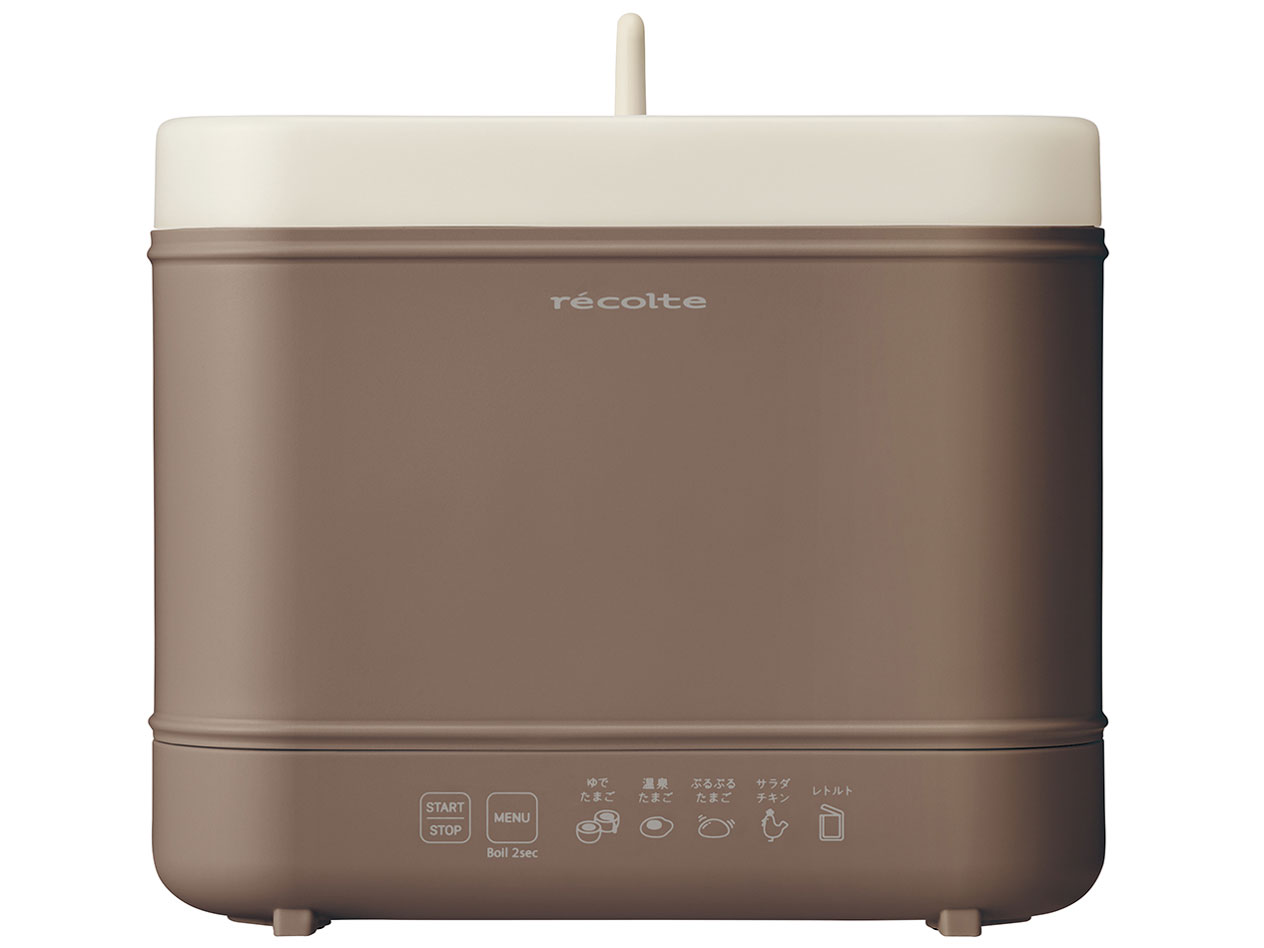 Egg & Boil Cooker REB-1(BR) [���J�u���E��] �̐��i�摜