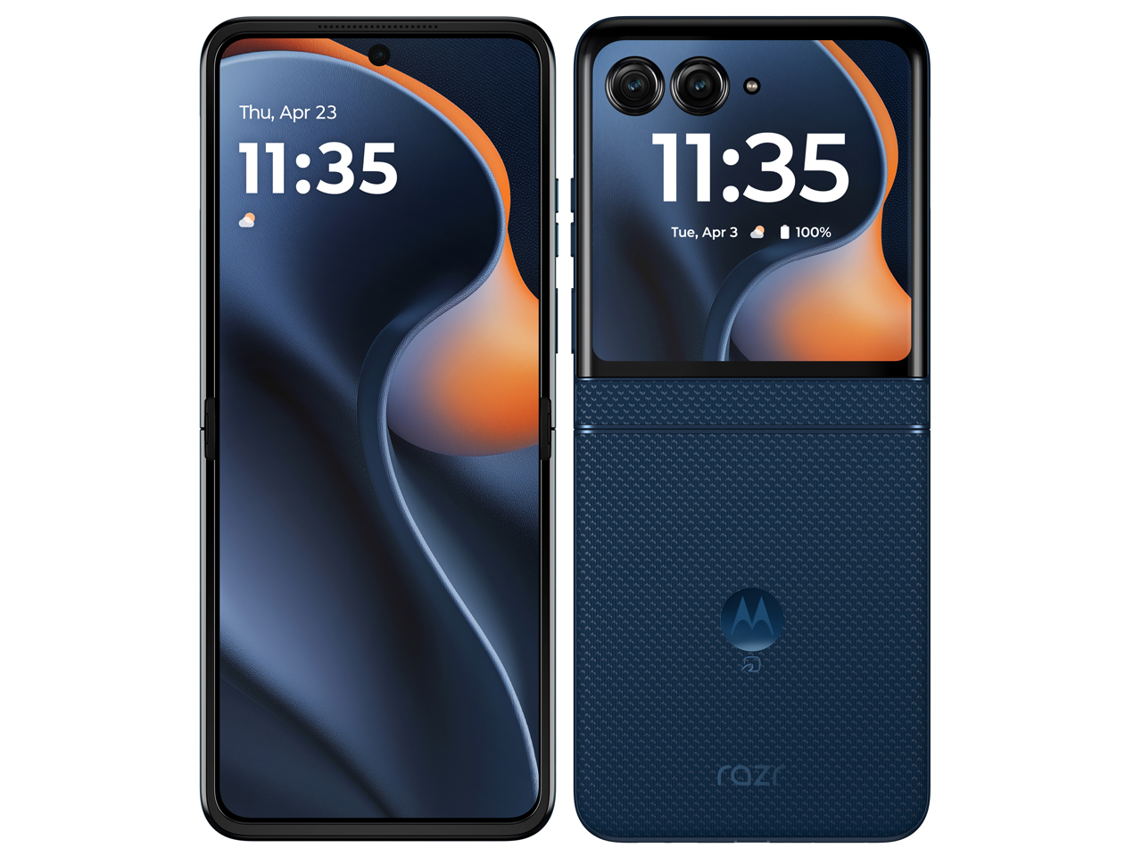 motorola razr 60d M-51F docomo [PANTONE Gibraltar Sea(�W�u�����^���V�[�l�C�r�[)] �̐��i�摜