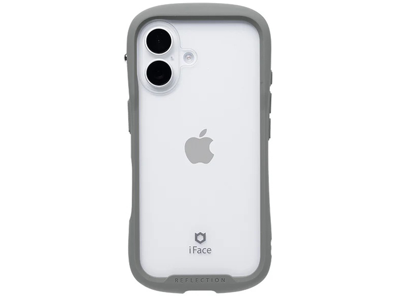 iFace Reflection �����K���X�N���A�P�[�X iPhone 16�p [�O���[] �̐��i�摜