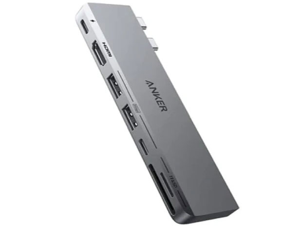 547 USB-C �n�u (7-in-2. for MacBook)A8354NA1 [�O���[] �̐��i�摜