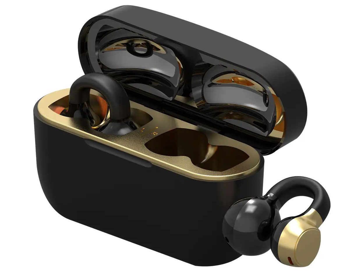 cheero Wireless Open Earphones Smart CHE-645-GO [�u���b�N×�S�[���h] �̐��i�摜