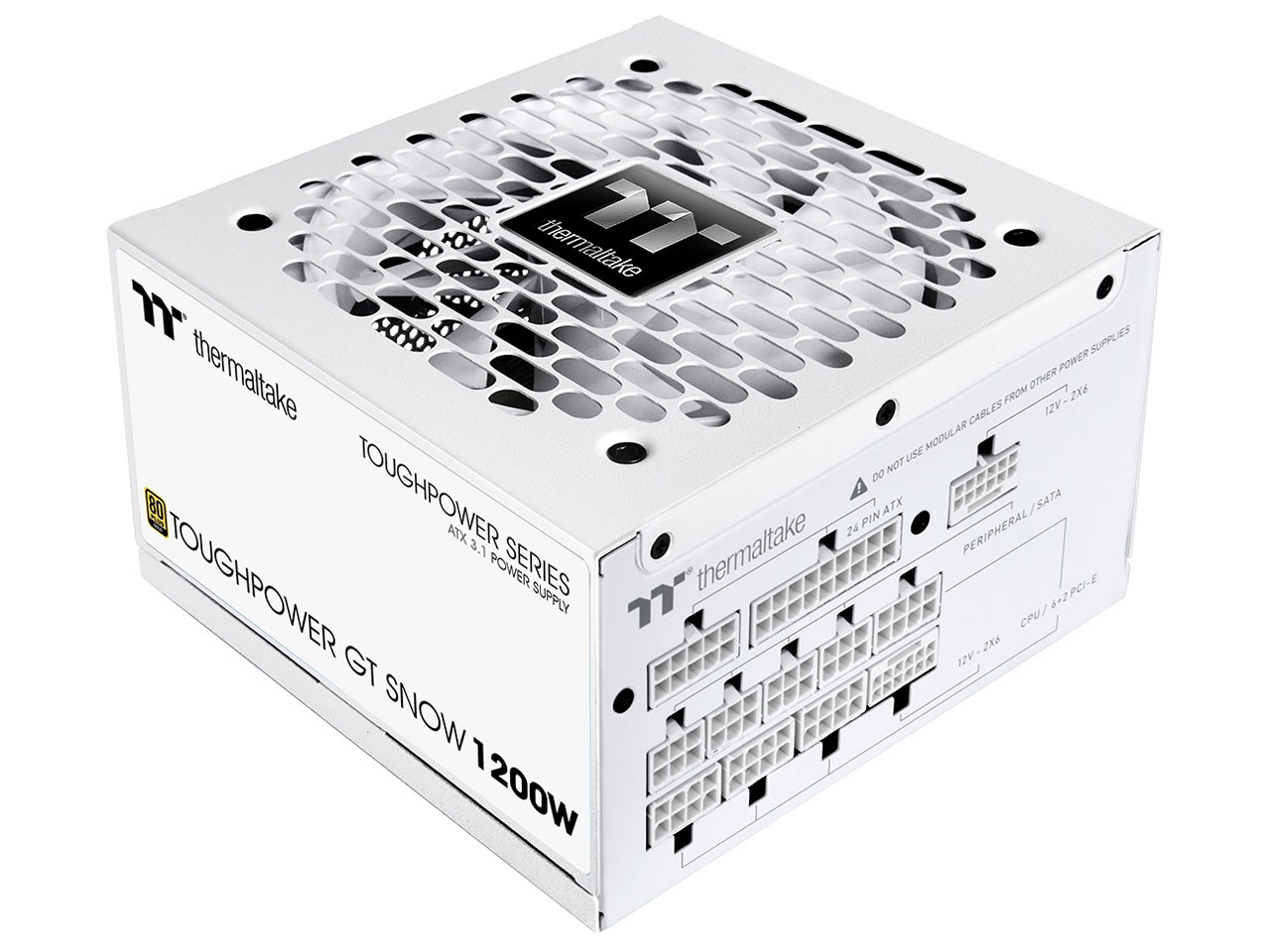 TOUGHPOWER GT/1200W ATX 3.1 Snow PS-TPT-1200FNFAGJ-W [�z���C�g] �̐��i�摜