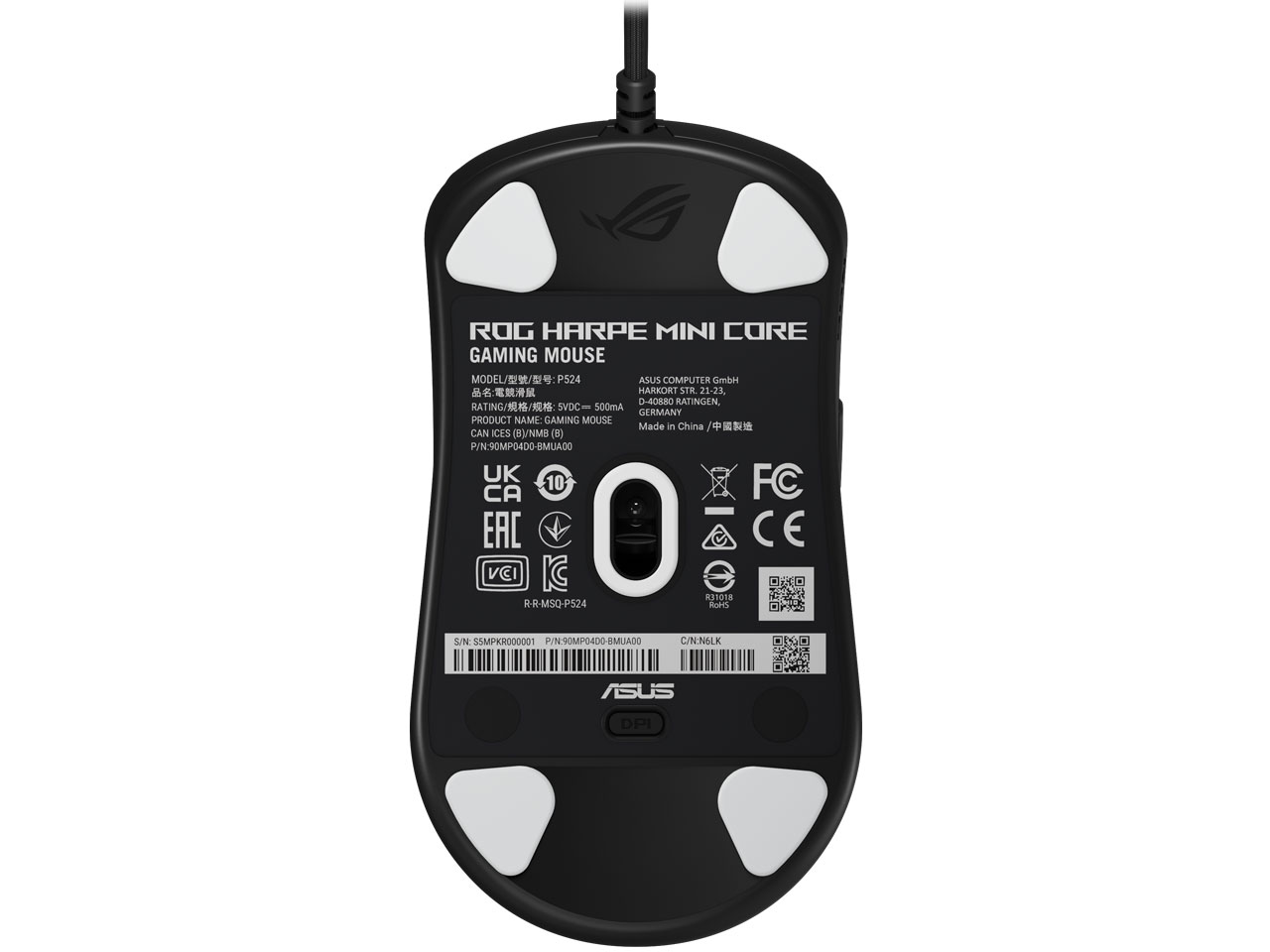 ROG Harpe Mini Core Gaming Mouse [BLACK]
