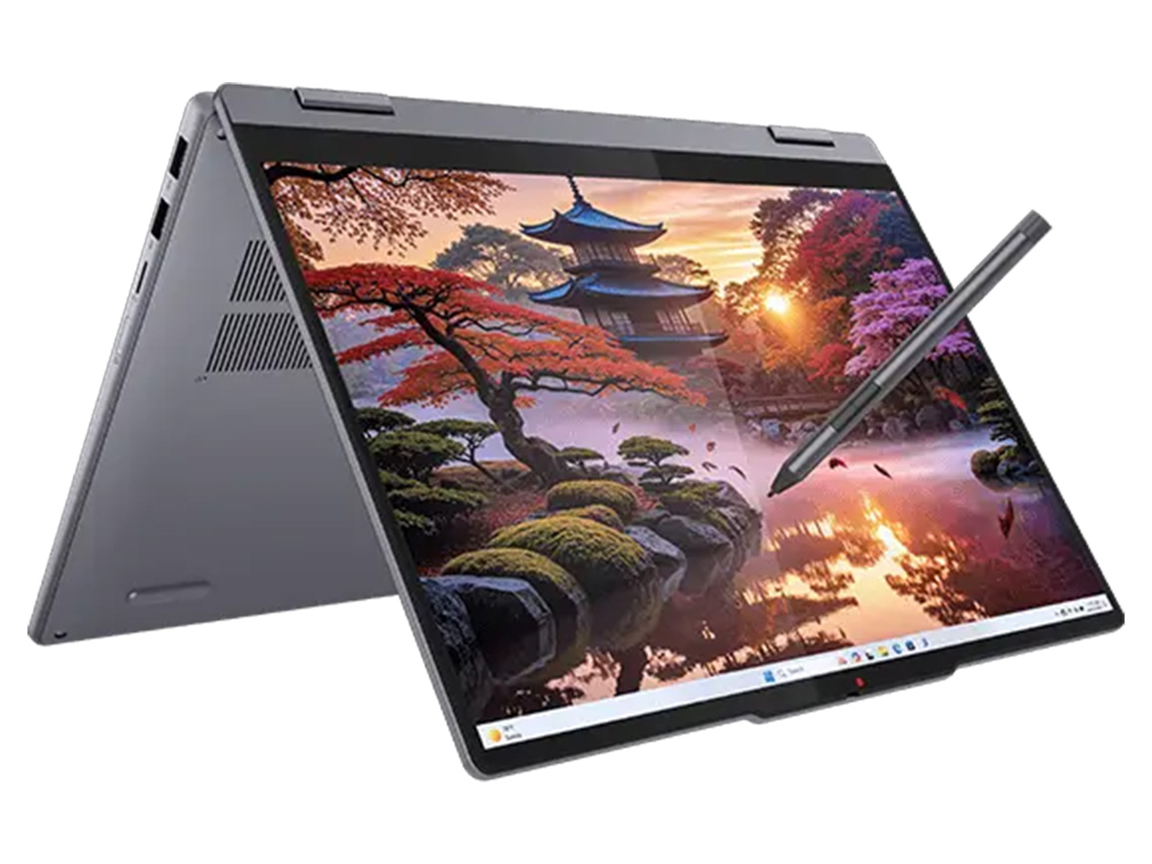 IdeaPad 5 2-in-1 Gen 10 AMD Ryzen AI 5 340�E16GB�������[�E512GB SSD�E14�^WUXGA�EIPS�t������ �}���`�^�b�`�Ή� 83KT005BJP [���i�O���[]