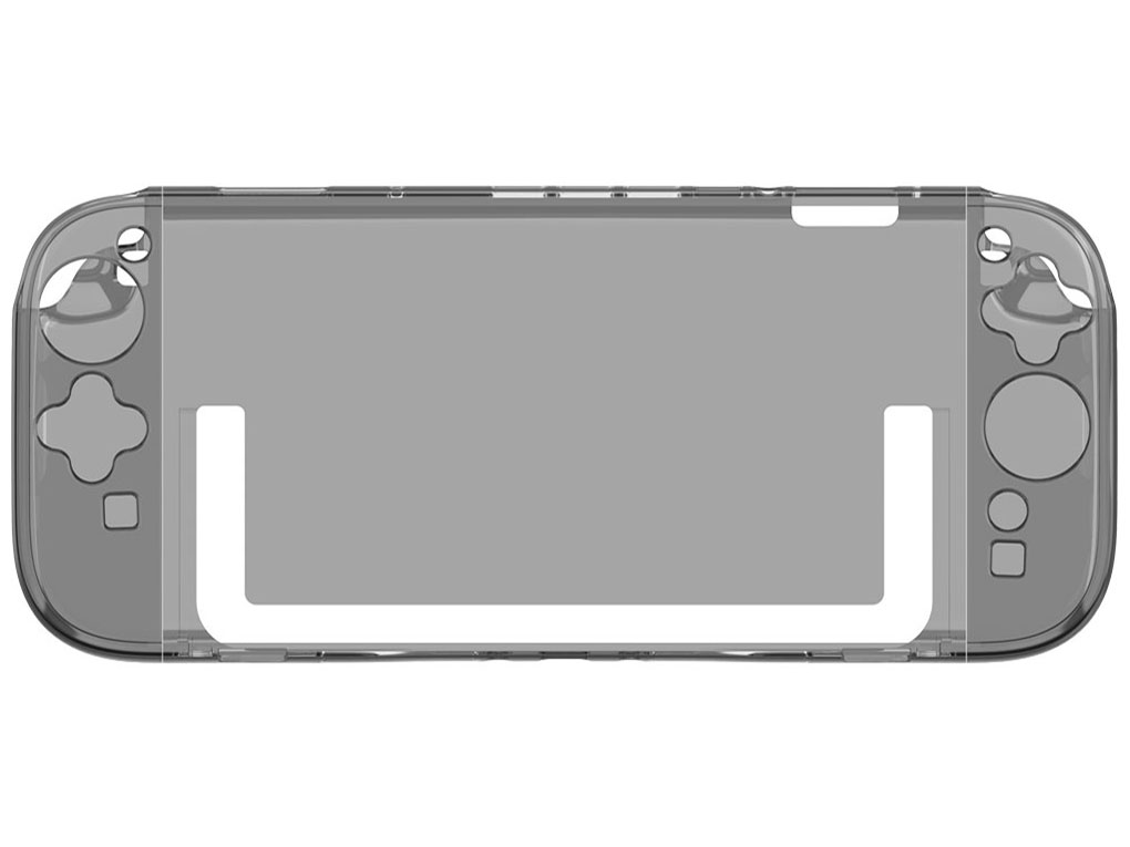 CYBER�E�v���e�N�g�J�o�[ �Z�p���[�g(Switch2�p) CY-S2PCS2-CB [�N���A�u���b�N] �̐��i�摜