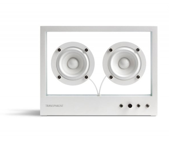 Small Transparent Speaker Wi-Fi Version TPS-02-Wifi [�z���C�g] �̐��i�摜