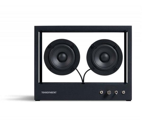 Small Transparent Speaker Wi-Fi Version TPS-04-Wifi [�u���b�N] �̐��i�摜