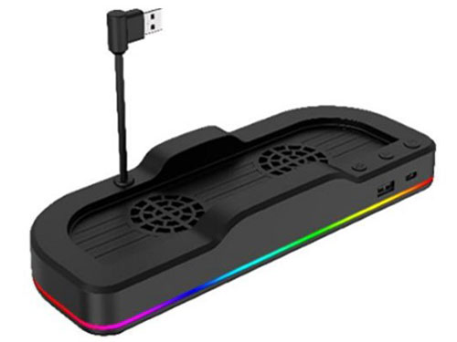 CYBER�E��p�t�@���X�^���h(Switch2�h�b�N�p) CY-S2CFST-BK [�u���b�N] �̐��i�摜