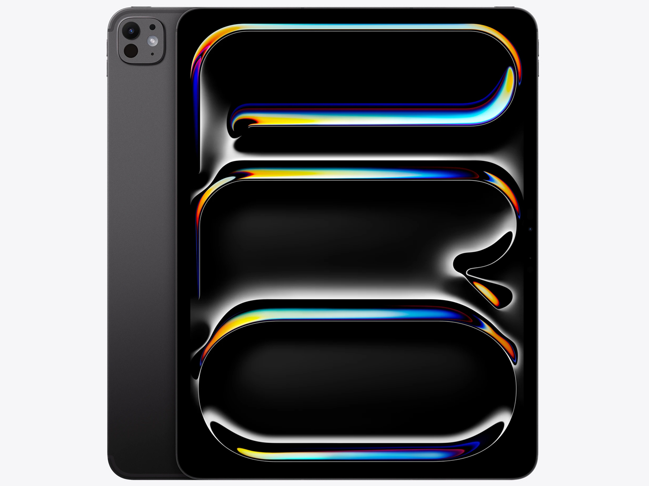 iPad Pro 13�C���` Wi-Fi+Cellular 1TB Nano-texture�f�B�X�v���C�K���X���� 2025�N�H���f�� au [�X�y�[�X�u���b�N] �̐��i�摜