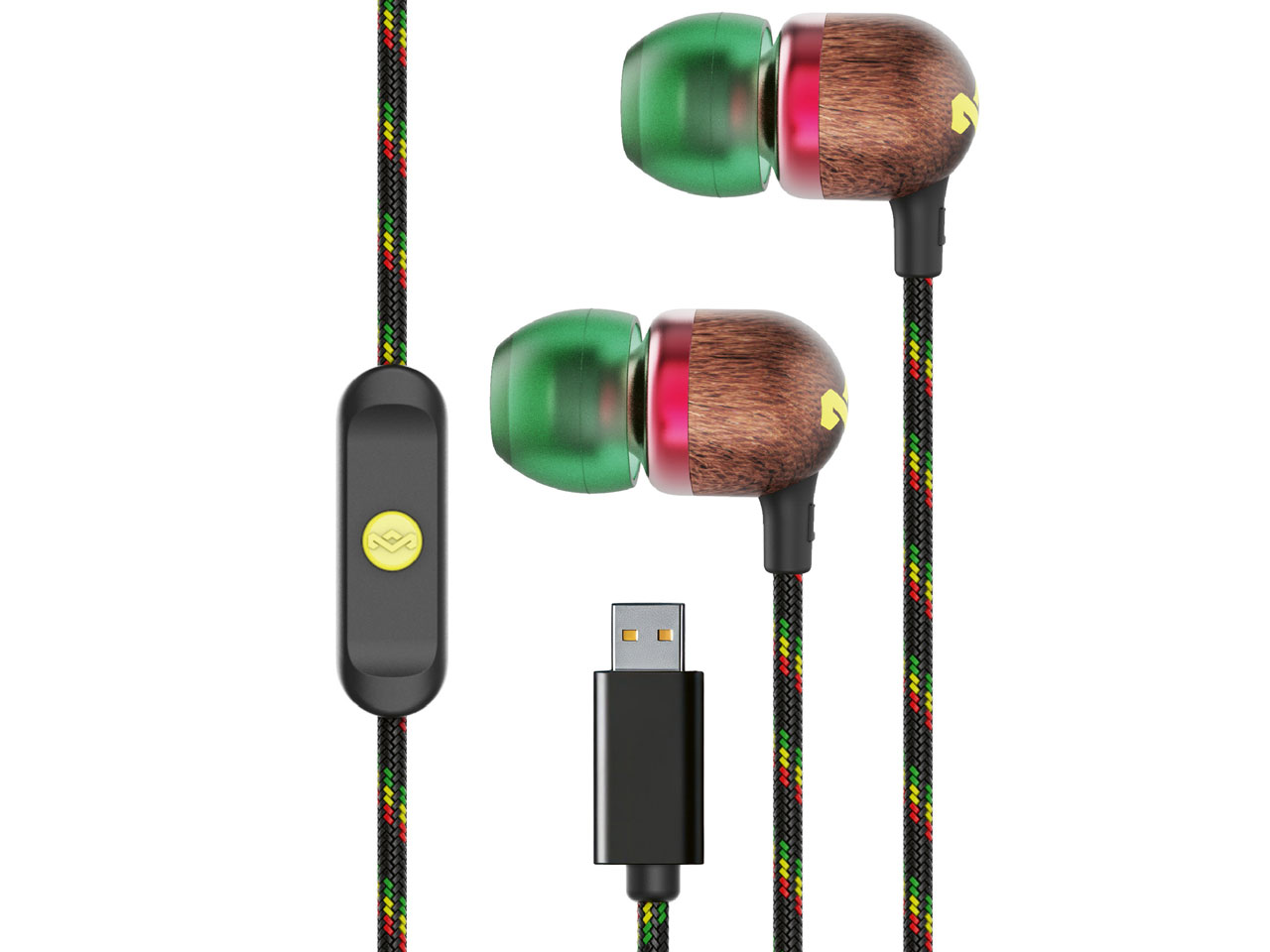SMILE JAMAICA USB-C [RASTA]