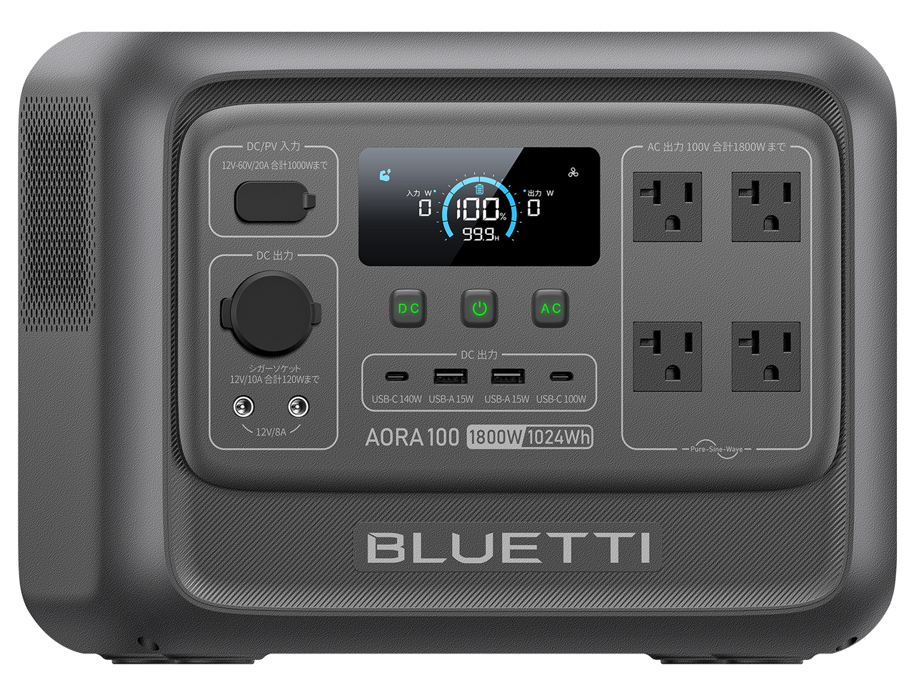 BLUETTI AORA 100 V2 [グレー] 価格比較 - 価格.com
