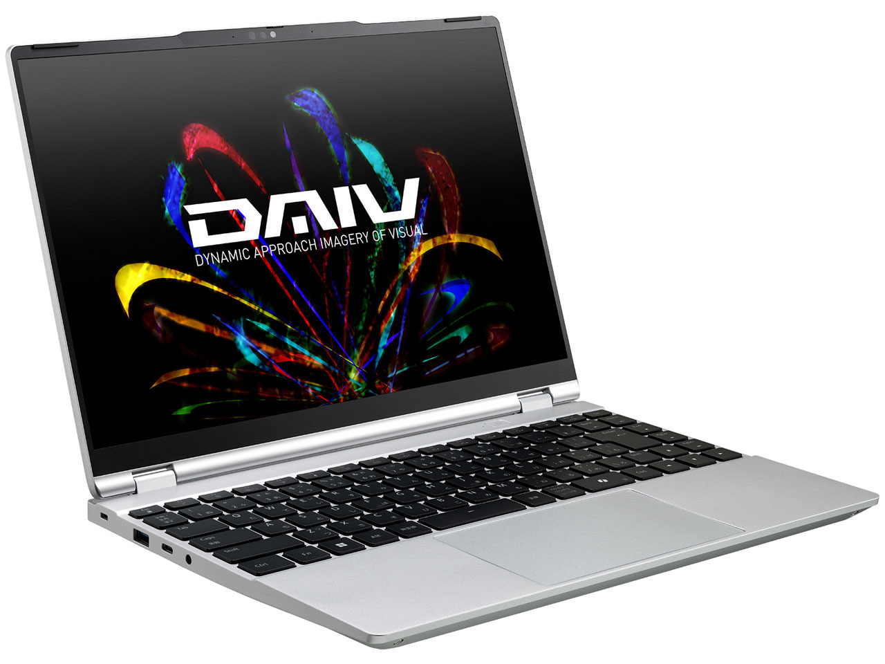 DAIV Ryzen AI 9 365�E16GB�������E500GB NVMe Gen4 SSD�E14�^WUXGA�t�����ڃ��f�� Z4-A9A01SR-B Z4A9A01SRBGEW101DEC �̐��i�摜