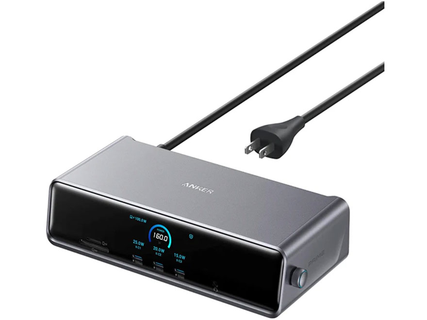 Prime �h�b�L���O�X�e�[�V���� (14-in-1 Triple Display DisplayLink) A83B35A1 [�O���[] �̐��i�摜