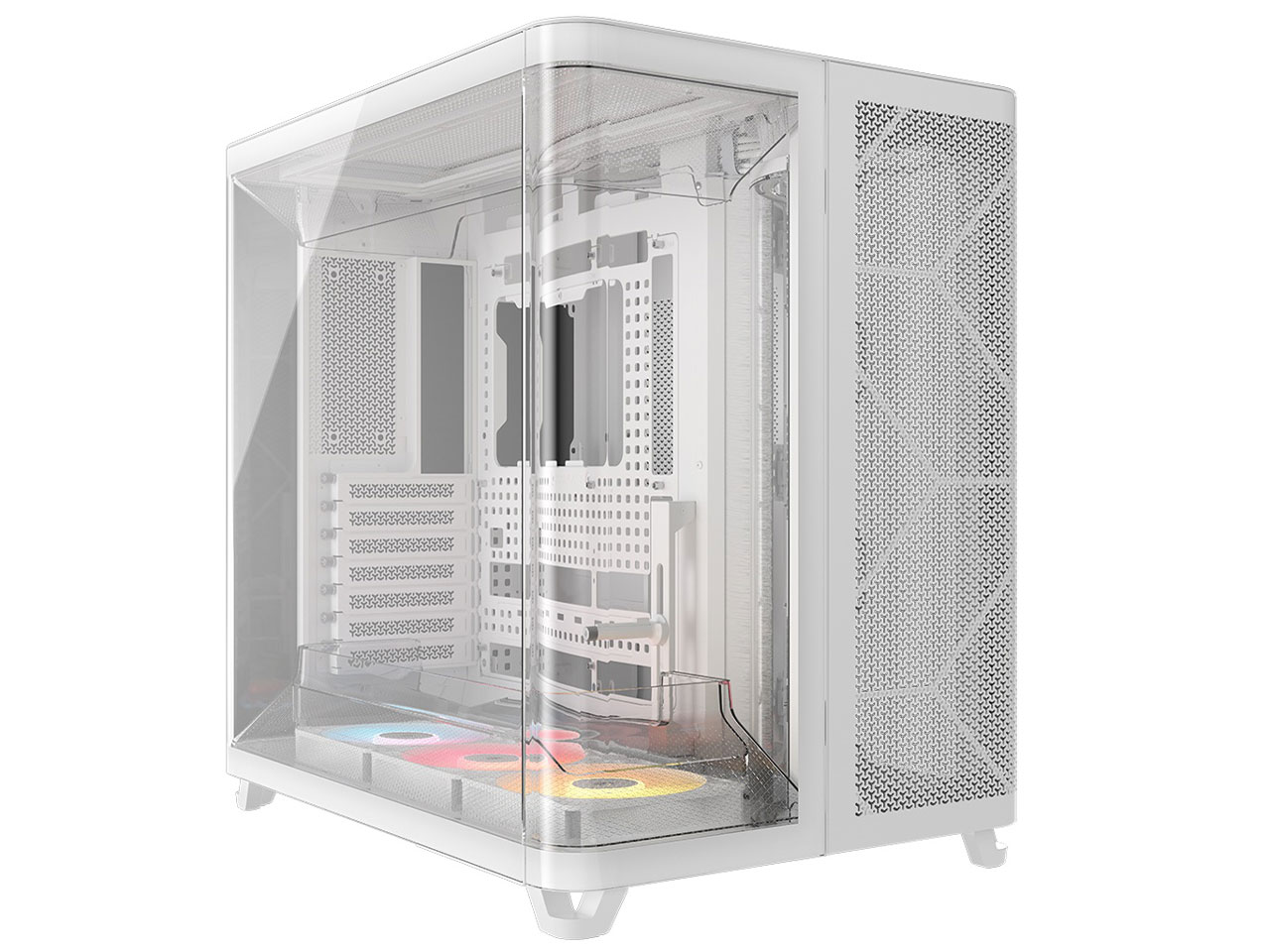 AIR 5400 RS-R ARGB Tempered Glass CC-9011319-WW [�z���C�g] �̐��i�摜