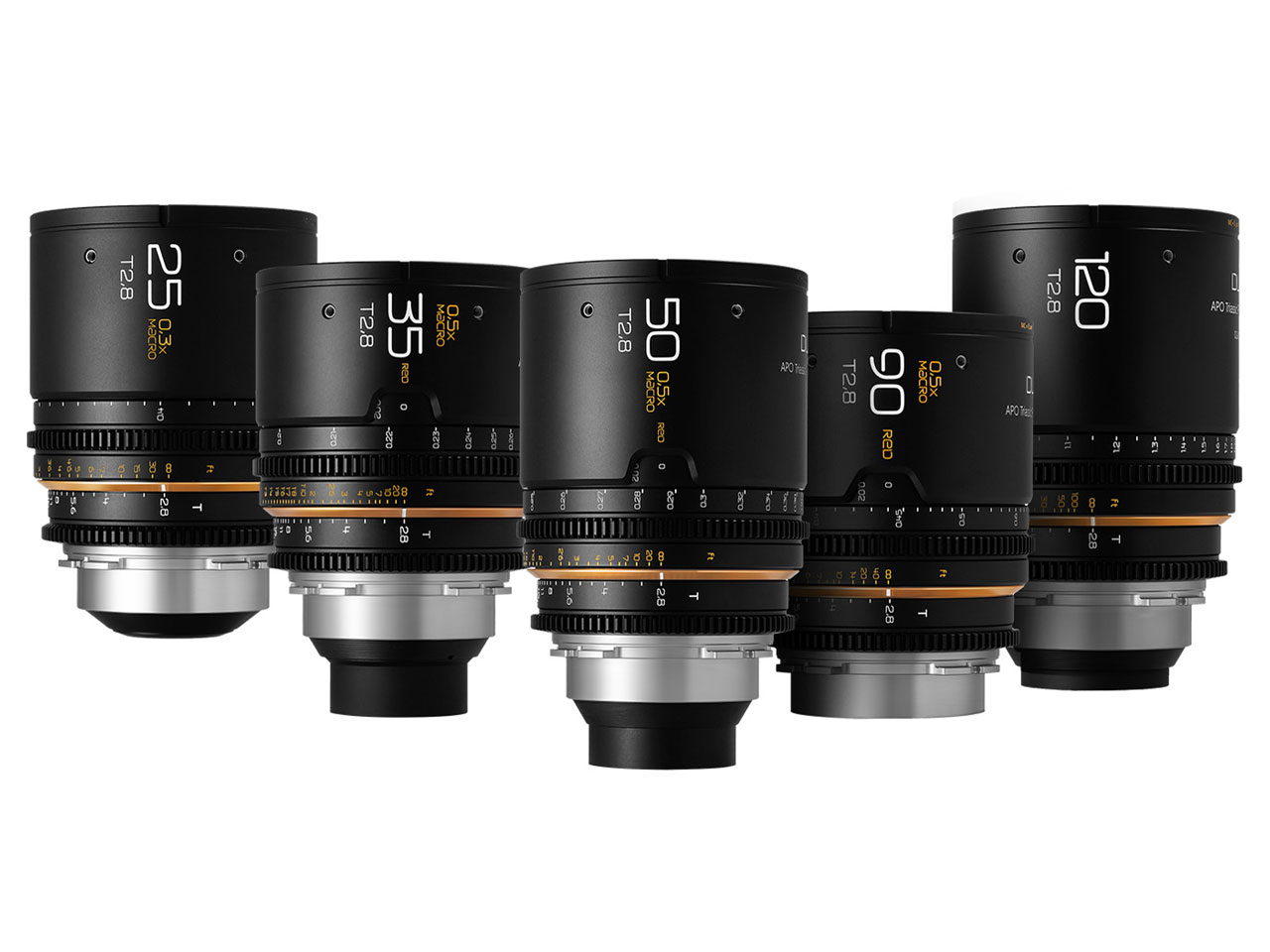 APO Triassic Prime 25-120mm T2.8 5�{�Z�b�g DL-TP5SET-PL-B �̐��i�摜