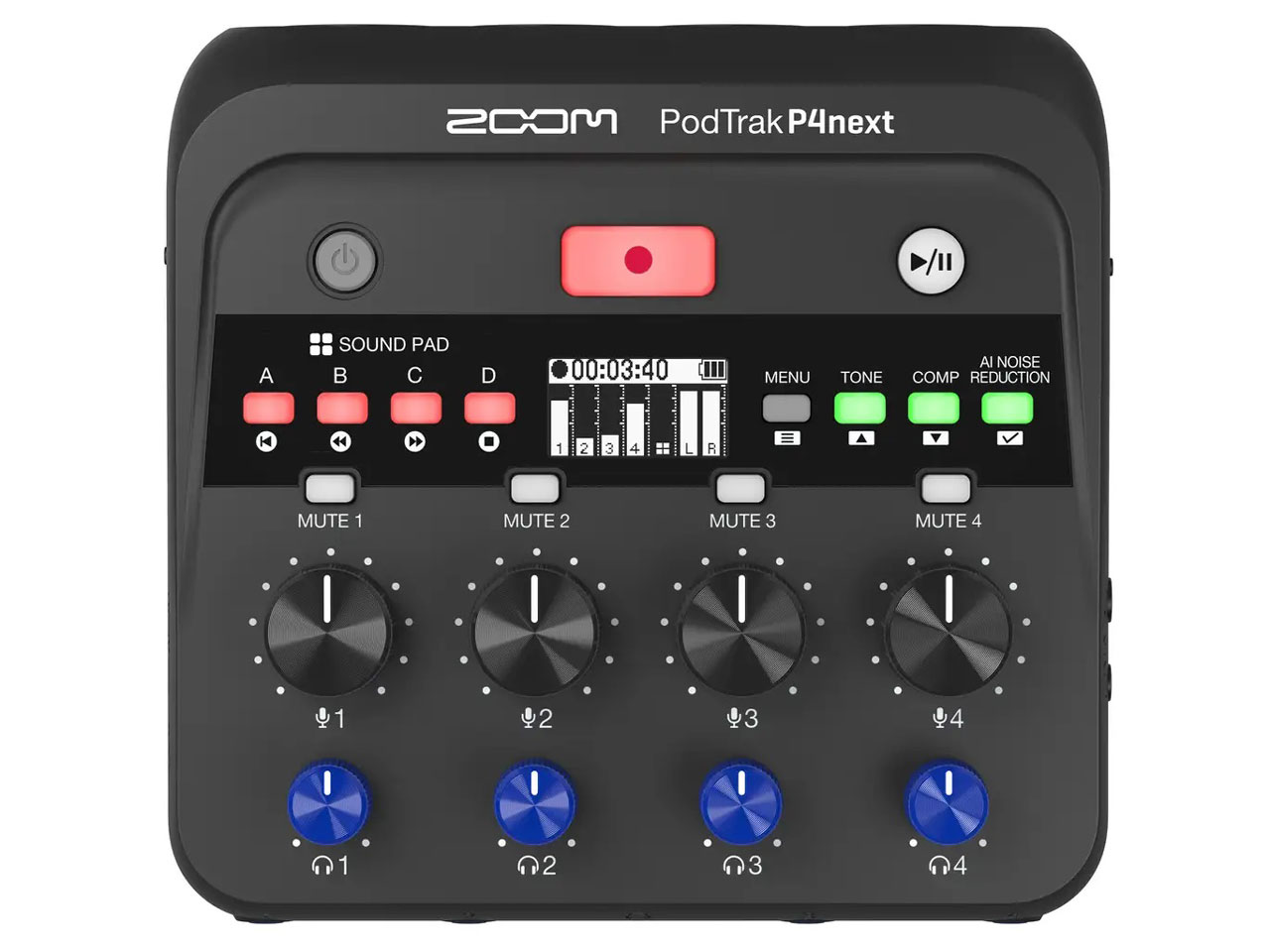 PodTrak P4next �̐��i�摜