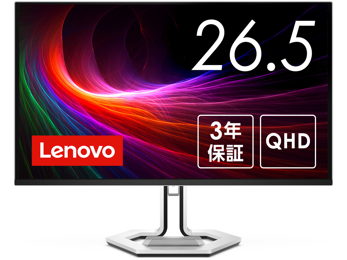 Legion Pro 27Q-10 QHD �f�B�X�v���C 68CFGACBJP [26.5�C���` �u���b�N] �̐��i�摜