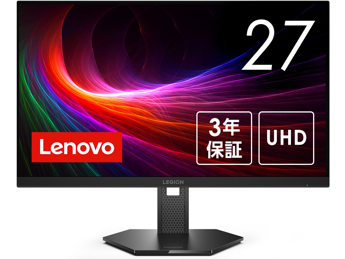 Legion 27U-10 UHD �f�B�X�v���C 67D1GAC1JP [27�C���` �u���b�N] �̐��i�摜
