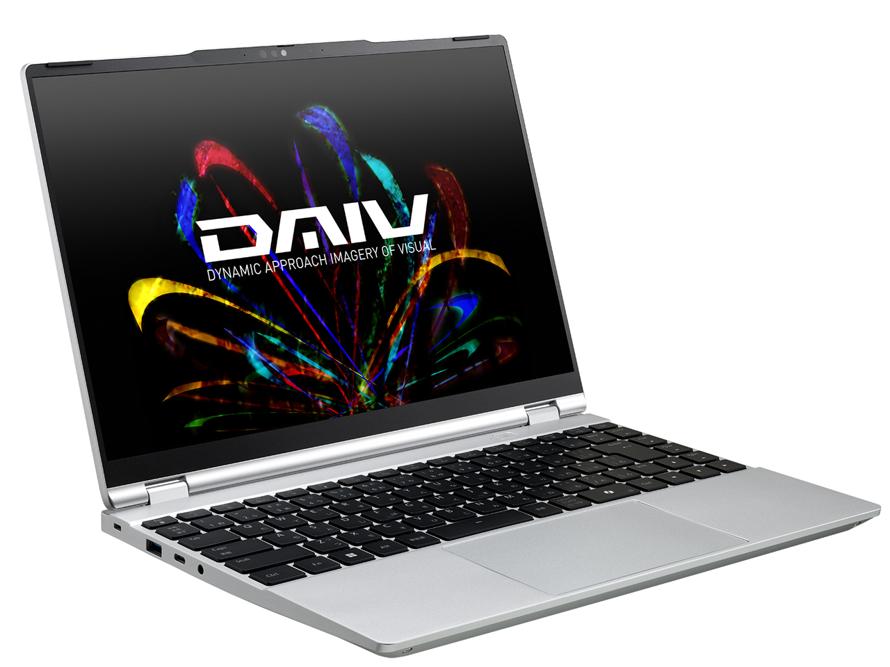 DAIV Core Ultra 7 255H�E32GB�������E1TB NVMe Gen4 SSD�E14�^WUXGA�t�����ڃ��f�� Z4-I7I01SR-B Z4I7I01SRBFAW102DEC �̐��i�摜