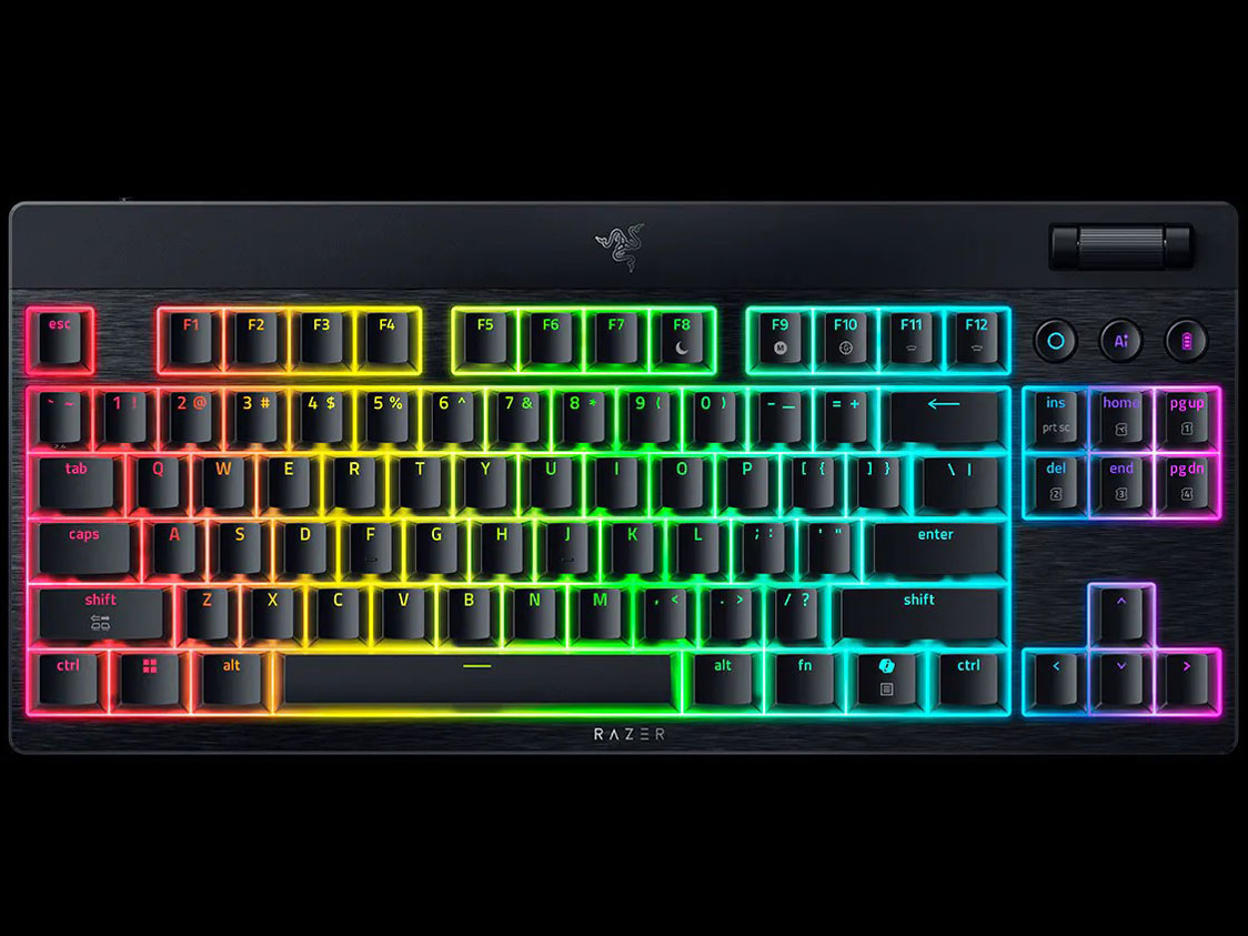 BlackWidow V4 Low-profile Tenkeyless HyperSpeed RZ03-05450700-R3M1 [Black] �̐��i�摜