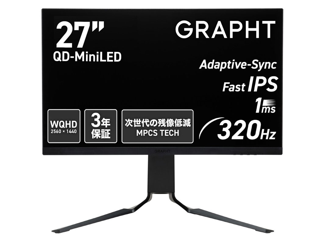 GRAPHT STANDARD GRT070-2732DML-BK [27�C���` �u���b�N] �̐��i�摜