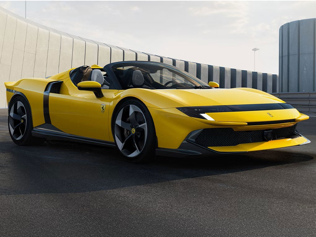 フェラーリ 849 テスタロッサ スパイダー 2025年モデル Spider (左