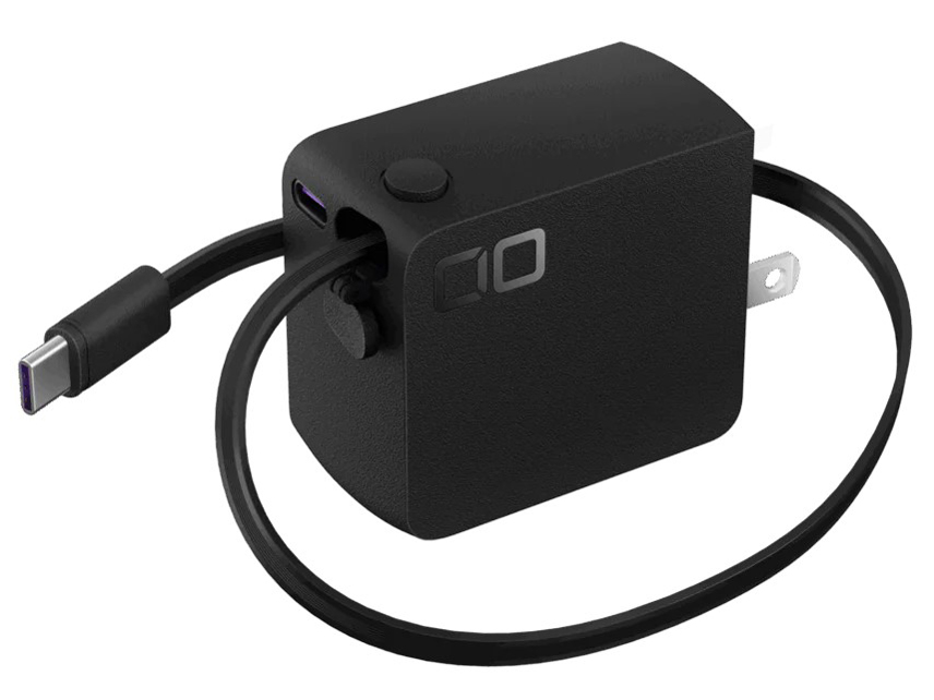 NovaPort DUO II 45W2C Built in CORD REEL CIO-G45W2C-CR-N2 [�u���b�N] �̐��i�摜