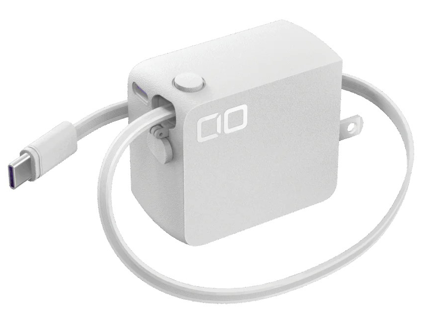 NovaPort DUO II 45W2C Built in CORD REEL CIO-G45W2C-CR-N2 [�z���C�g] �̐��i�摜