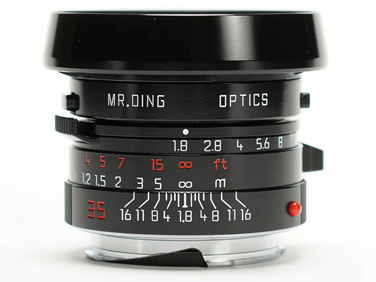 MR.DING Pactcron 35mm F1.8 ��p�t�[�h�Z�b�g [�s�A�m�u���b�N] �̐��i�摜