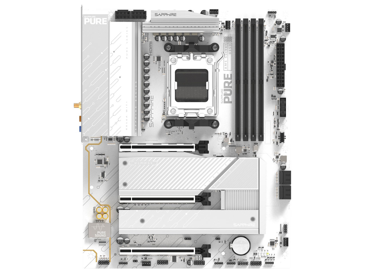 SAPPHIRE PURE B850A WIFI7 �̐��i�摜