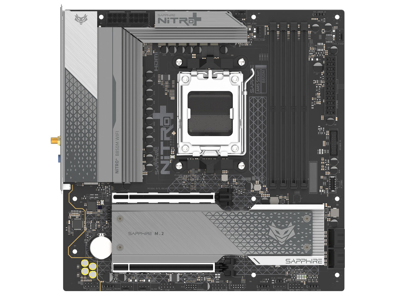 SAPPHIRE NITRO+ B850M WIFI �̐��i�摜