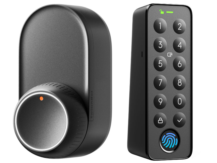 SwitchBot�h�A���b�NUltra�w��F�؃Z�b�g W5600001 [�u���b�N] �̐��i�摜