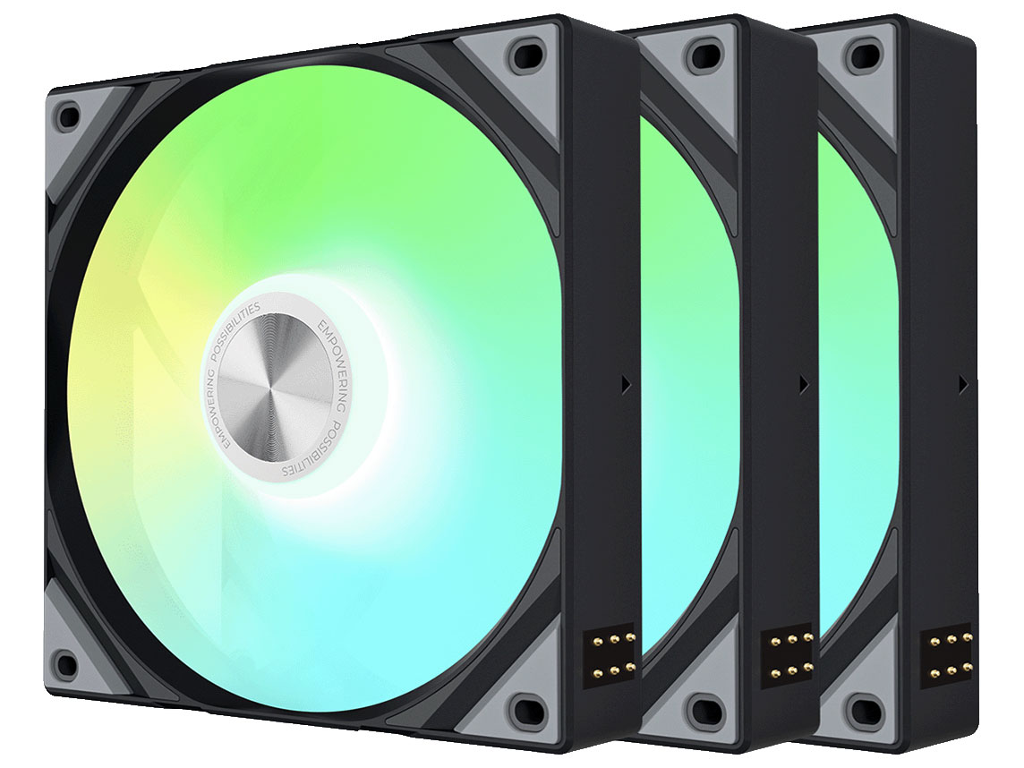 ROTA SL ARGB 120 Triple Pack F-R120A-AM3M-G0K [�u���b�N] �̐��i�摜