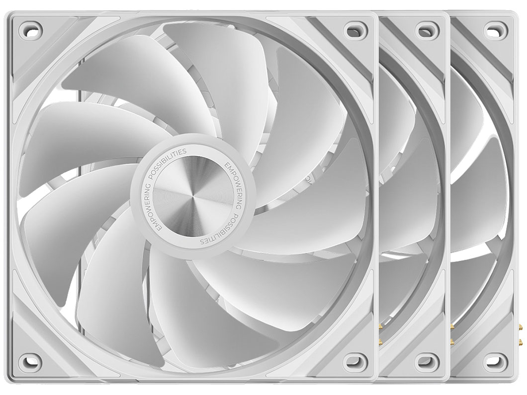 ROTA SL ARGB Reverse 120 Triple Pack F-R120R-AM3M-G0W [�z���C�g] �̐��i�摜