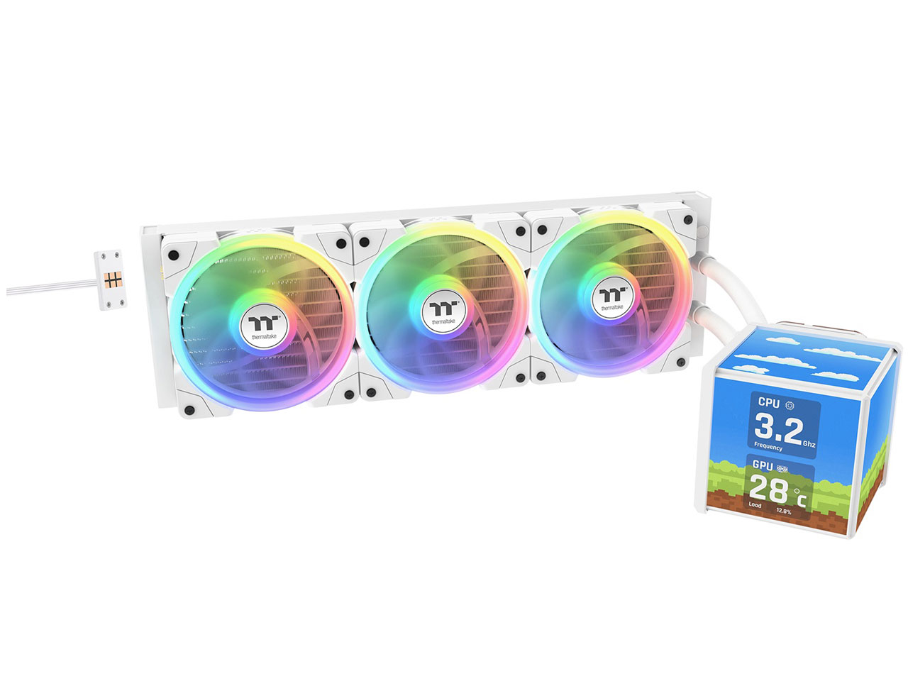 MINECUBE 360 Ultra Snow CL-W482-PL12SW-A [�z���C�g] �̐��i�摜