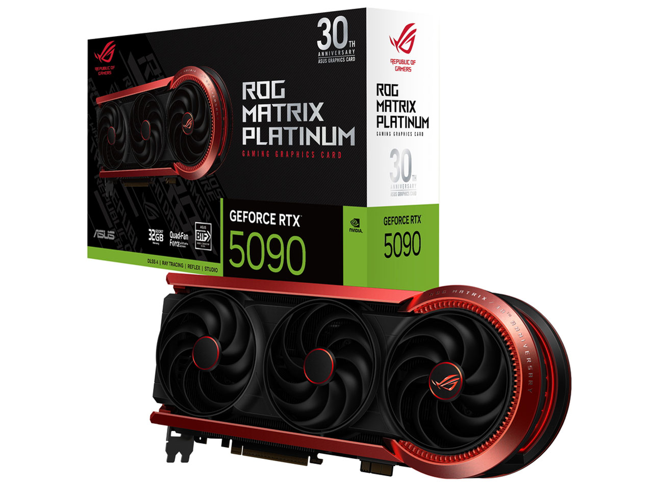 ROG-MATRIX-RTX5090-P32G-30TH [PCIExp 32GB] �̐��i�摜