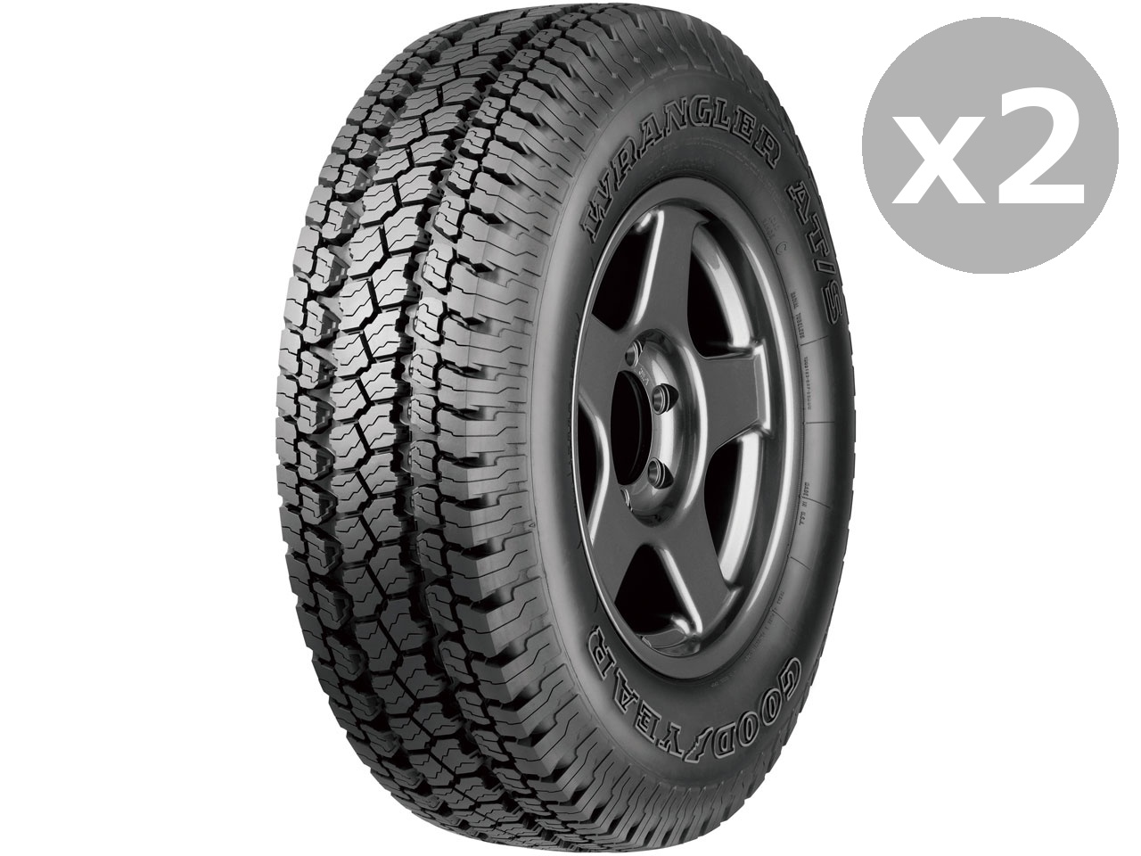 [2�{�Z�b�g] WRANGLER AT/S 265/70R16 112S �̐��i�摜