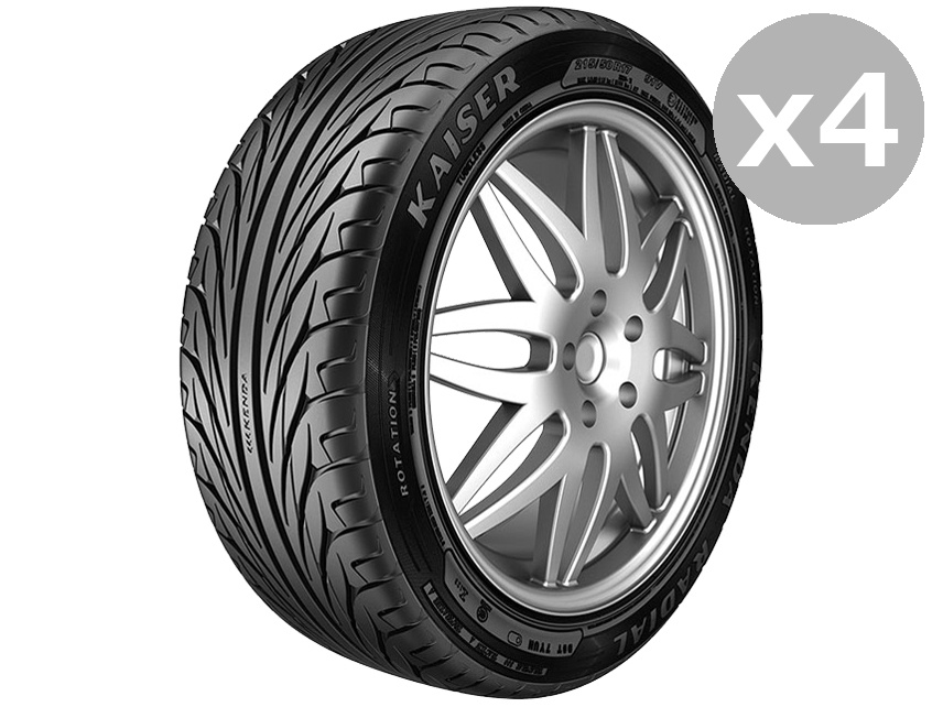 [4�{�Z�b�g] KAISER KR20 205/45ZR16 87W �̐��i�摜