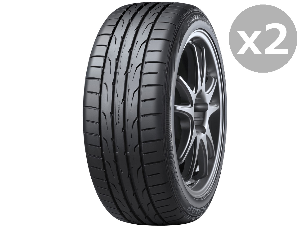 [2�{�Z�b�g] DIREZZA DZ102 245/40R17 91W �̐��i�摜