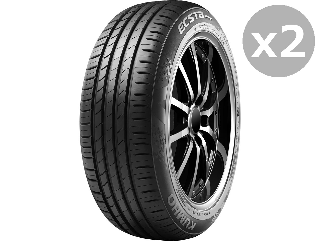 [2�{�Z�b�g] ECSTA HS51 165/55R15 75V �̐��i�摜